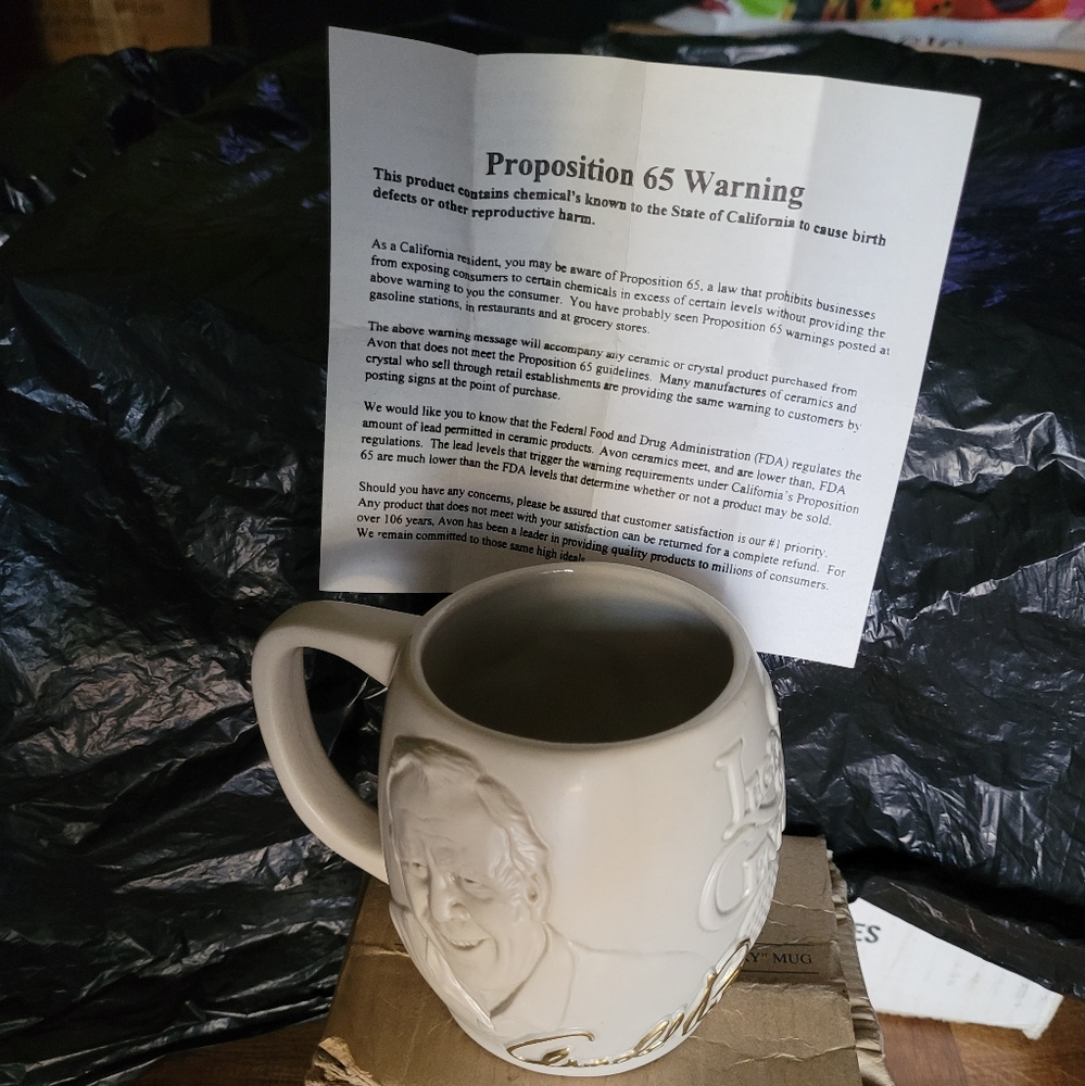 Cream Ceramic Decorative Mug with Relief Portrait - Home Art Ceramics
